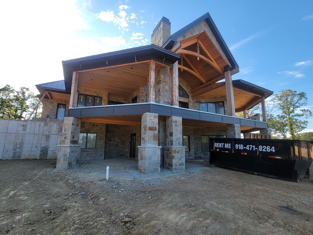 200 Acre Private Property - under construction exterior view